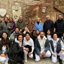 Studenti ENGIM Laboratorio restauro Vicenza